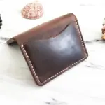 Handmade & Hand-Stitched Bifold Leather Wallet