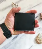 Handmade Black Leather Wallet