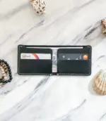 Handmade Black Leather Wallet