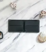 Handmade Black Leather Wallet