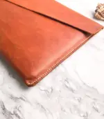 Handmade & Hand Stitched Leather Macbook Case