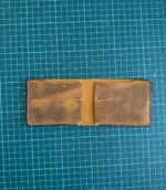 Handmade & Hand Stitched Leather Wallet