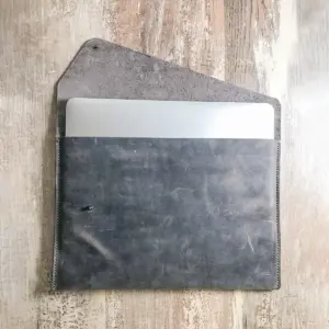 Handmade & Hand Stitched Macbook Leather Case