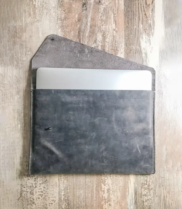 Handmade & Hand Stitched Macbook Leather Case